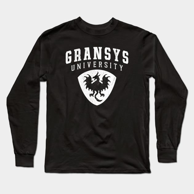 Gransys University Emblem Long Sleeve T-Shirt by Lagelantee